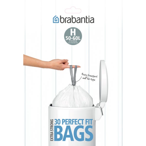 40 Bags PerfectFit Bags 50-60L Code H 